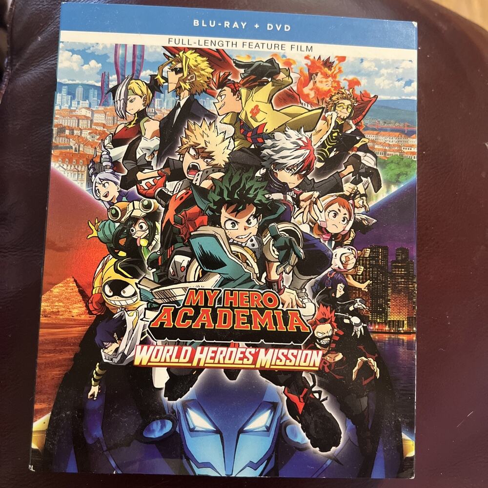 New My Hero Academia: World Heroes' Mission (Blu-ray + DVD)
